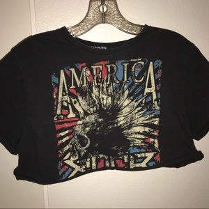 Fashion Nova graphic crop top